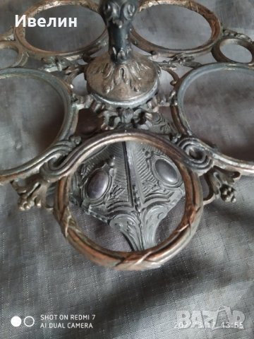 стар оливерник  арт деко, снимка 7 - Антикварни и старинни предмети - 32206804