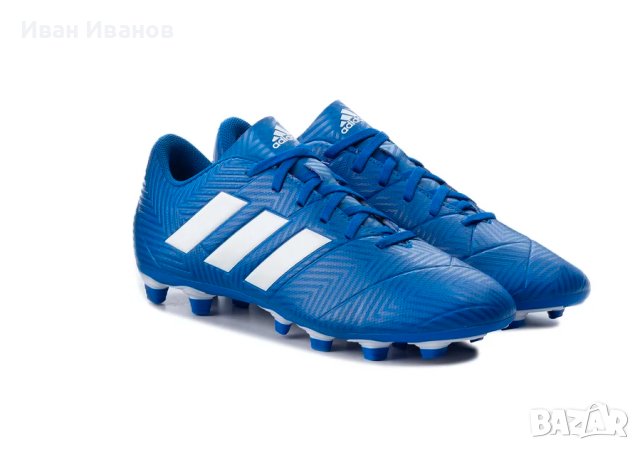 бутонки  adidas Nemeziz 18.4 FxG    номер 45.5, снимка 6 - Футбол - 42092409