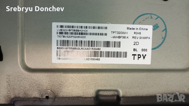 Samsung UE32T4002AK със счупен екран-715GA898-C01-000-004K/Led LB3212A V0_02 Панел TPT320WH-WHBF56.K, снимка 3 - Части и Платки - 35346380