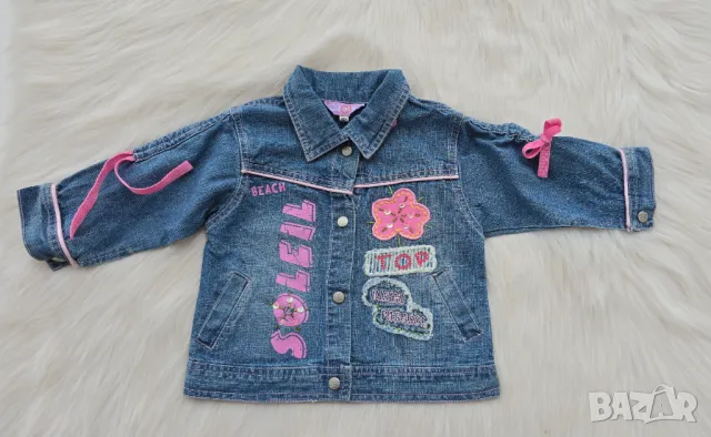 Бебешко дънково яке - 6 месеца, снимка 7 - Бебешки якета и елеци - 49999861