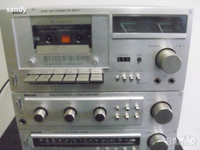 Мини уредба-Philips-4312-комплект, снимка 1 - Аудиосистеми - 40639976