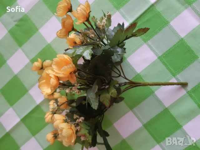 Керамичен съд кошница за декор/ Букети изк.цветя 3броя, снимка 2 - Вази - 31805831