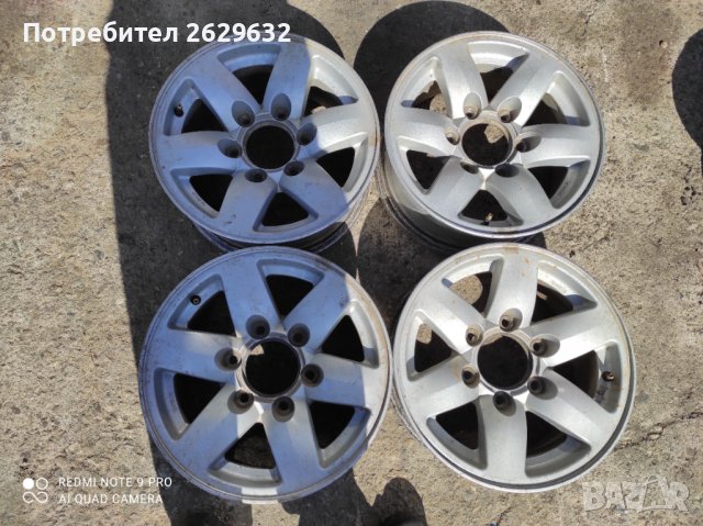 Джанти 5x139.6 r15, снимка 5 - Гуми и джанти - 38177725