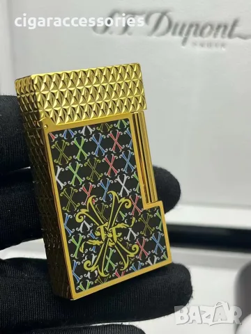 Запалка S.T. Dupont Ligne 2 Fuente – пълен комплект, като нова