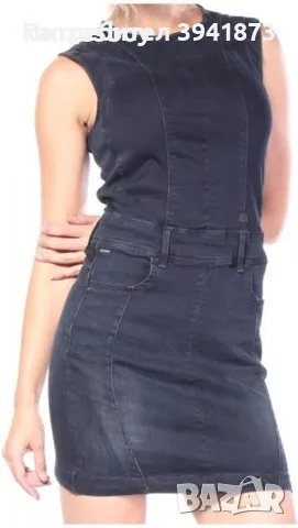 Дънкова рокля G-star, снимка 8 - Рокли - 50069264