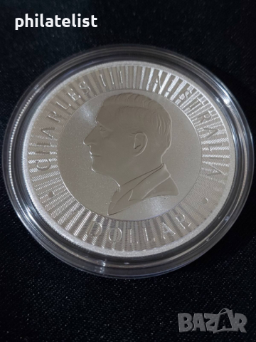 Австралия 2024 - 1 долар - Кенгуру - 1 OZ - Сребърна монета, снимка 3 - Нумизматика и бонистика - 44751957