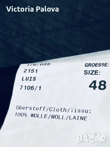 Луксозен панталон GINQUE 100% вълна, снимка 16 - Панталони - 39741465