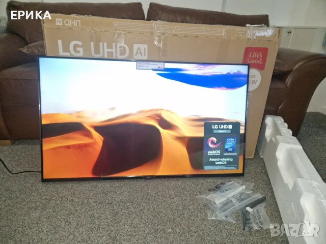 Смарт телевизор LG 43-inch 4J Ultra HD HDR Smart Tv Webos 25 Alpha 7 Al Pro 4K Gen 8,60hz 2025, снимка 4 - Телевизори - 56059465