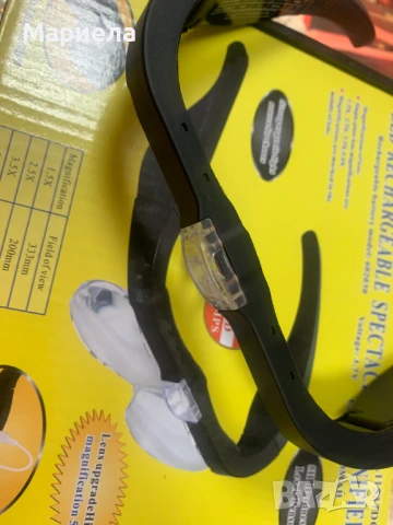 Лупа за глава с LED осветление / С 4 акрилни лещи, снимка 10 - Други стоки за дома - 51202010