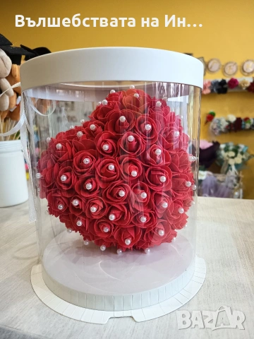 сърце от рози 