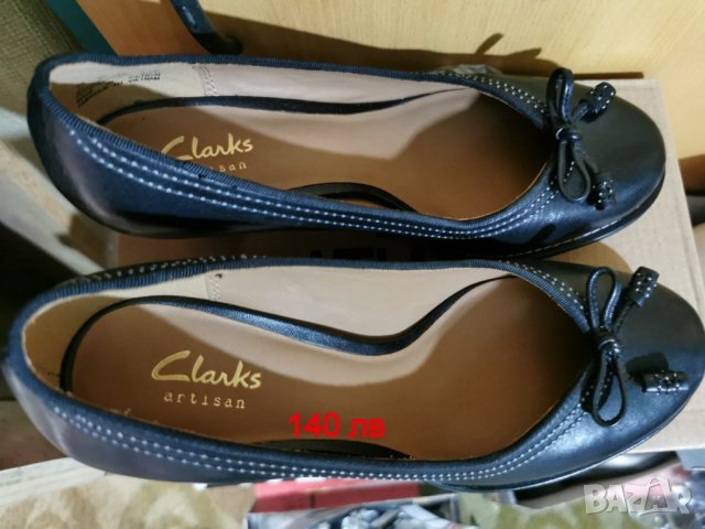 марка ​CLARKS Естествена кожа обувки , снимка 2 - Дамски обувки на ток - 30271984