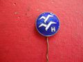Старинен знак значка бронз емайл 1 , снимка 2