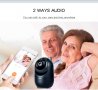 Камера за видеонаблюдение, wifi камера IP, охранителна камера, Бебефон, въртяща с микрофон, V380 pro, снимка 7