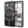 Nothing Phone (2) Противоударен Силиконов Гръб - Карбон, снимка 4