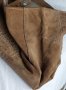 Луксозна кожена чанта тип Биркин от истинска кожа, Италия, снимка 10