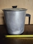 Стара алуминиева млековарка, снимка 2