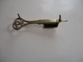 Бронзово ножица за фитили на свещ лампа 19 век, снимка 6