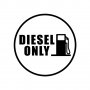 Стикер за резервоар diesel only