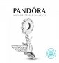 Талисман Pandora Пандора сребро 925 My Hummingbird. Колекция Amélie, снимка 1 - Гривни - 39580678