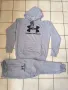 Сив  спортен екип от памук , снимка 1