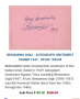 Продавам плоча с бележка с текст и автограф на Beniamino Gigli,един от най-великите италиански тенор, снимка 11