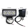 LED работен халоген 26 W с 27 диода, снимка 4