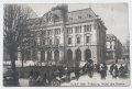 Стара черно-бяла картичка Фрибург, Швейцария 1909, снимка 1 - Филателия - 44325383