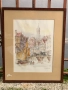 стара картина акварел от 1865г, снимка 1