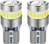 LED крушки T10 W5W 6000K 12V – бяла светлина, 2 броя, снимка 1
