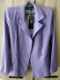 НАМАЛЕН - Trendyol нов елегантен лилав блейзър , снимка 2