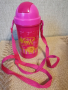 Пластмасова детска чаша със сламка на Winx, снимка 1 - Прибори, съдове, шишета и биберони - 44572499