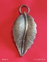 МЕТАЛНА ВИСУЛКА ЛИСТ МНОГО КРАСИВ МОДЕН АКСЕСОАР 52168, снимка 1
