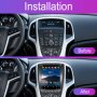 Мултимедия за OPEL ASTRA J, стил Tesla, плеър, двоен дин, Андроид, Android, навигация, Опел Астра J, снимка 2