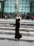 Черна бална рокля, снимка 2