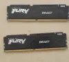 Памет 32GB (2x 16GB) DDR5 6000MT/s, Kingston FURY Beast Black KF560C36BBEK2-32, 1.25 V, снимка 1
