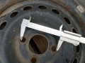 Джанта с гума - 13 цола от Рено-беше резервна, снимка 7