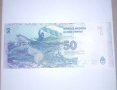 Аржентина 50 песос 2015 UNC, снимка 2