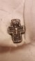 Сребърен кръст Разпятие, снимка 1 - Колиета, медальони, синджири - 36855628