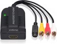 LiNKFOR AV S-Video към HDMI 1.3 конвертор, 720P/1080P, AV RCA R/L и S-Video към HMDI, снимка 1 - Кабели и адаптери - 37799443
