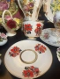 Lomonosov Imperial Porcelain Factory "Red Rooster" tea cup and saucer Код P1956, снимка 9
