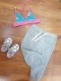 Бебешки панталонки H&M р-р 80 + подарък бански, снимка 1 - Панталони и долнища за бебе - 29889328