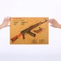 Плакат с устройството на автомат Калашников, снимка 4