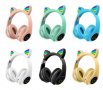 БЕЗЖИЧНИ СЛУШАЛКИ КОТЕШКИ УШИ CAT EAR M2, снимка 2