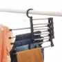 5356 Телескопична закачалка за панталони поли органайзер за гардероб, снимка 6