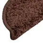 vidaXL Изтривалки за стълби, 15 бр., 56x17x3 см, кафяви, полукръгли, снимка 6