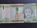 1 паунд остров Джърси 2000 г, снимка 1