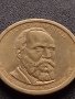 Възпоменателна монета JAMES GARFIELD 20 президент на САЩ 1881г. за КОЛЕКЦИЯ 38044, снимка 5