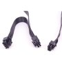 Захранващ кабел EVGA PCI-E 8 pin към PCI-E 8 pin + PCI-E 6 pin, снимка 1 - Кабели и адаптери - 40391231