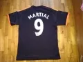 Манчестър Юнайтед футболна тениска  Адидас №9 Martial размер Л реален, снимка 7