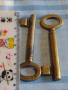 Два стари ключа от соца за брава за КОЛЕКЦИЯ ДЕКОРАЦИЯ БИТОВ КЪТ 41001, снимка 4